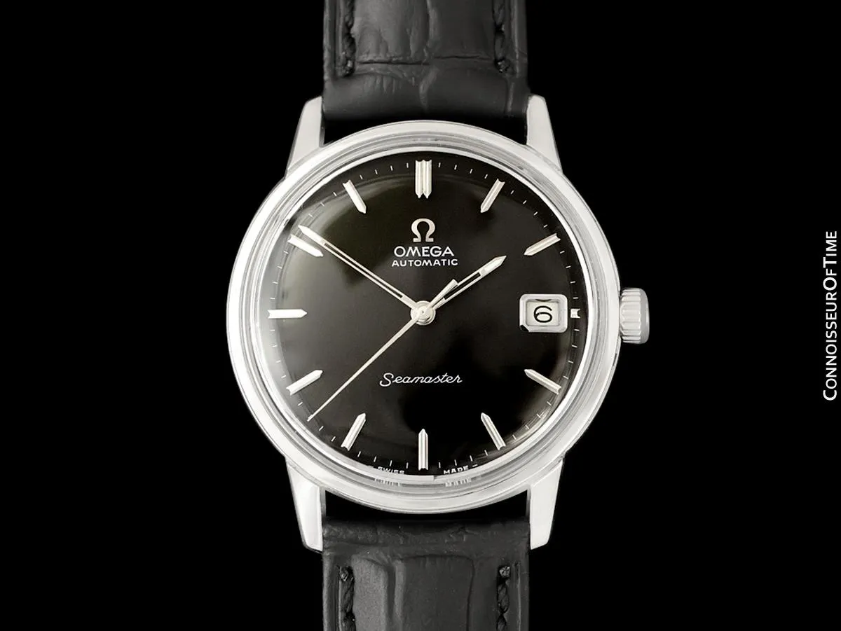 1968 Omega Seamaster Mens Vintage Cal. 565 Watch, Automatic, Date - Stainless Steel
