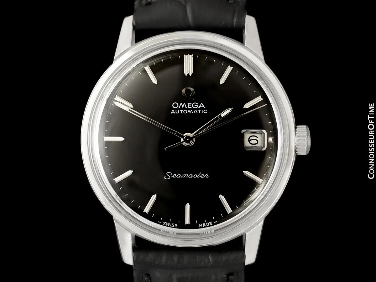 1968 Omega Seamaster Mens Vintage Cal. 565 Watch, Automatic, Date - Stainless Steel