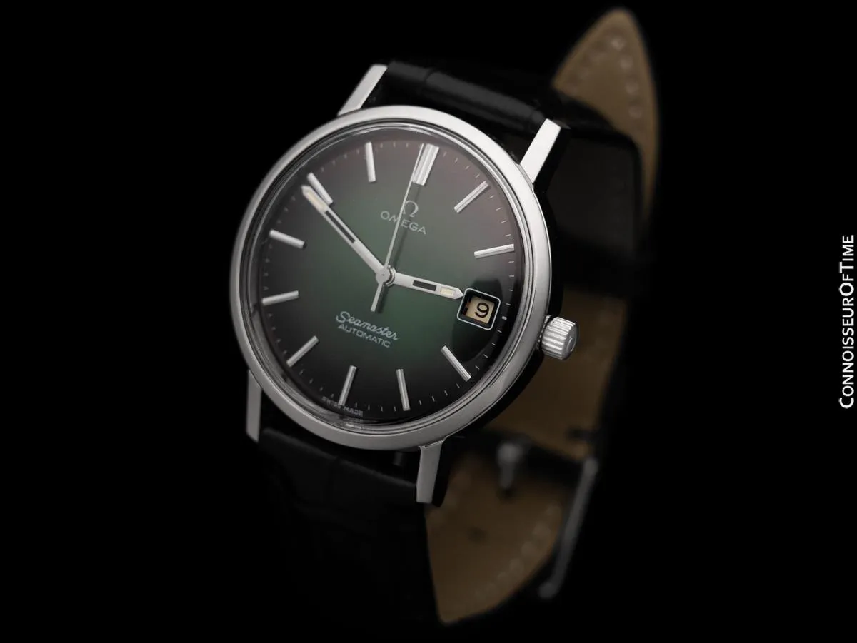 1979 Omega Seamaster Mens Vintage Watch, Automatic, Date - Stainless Steel