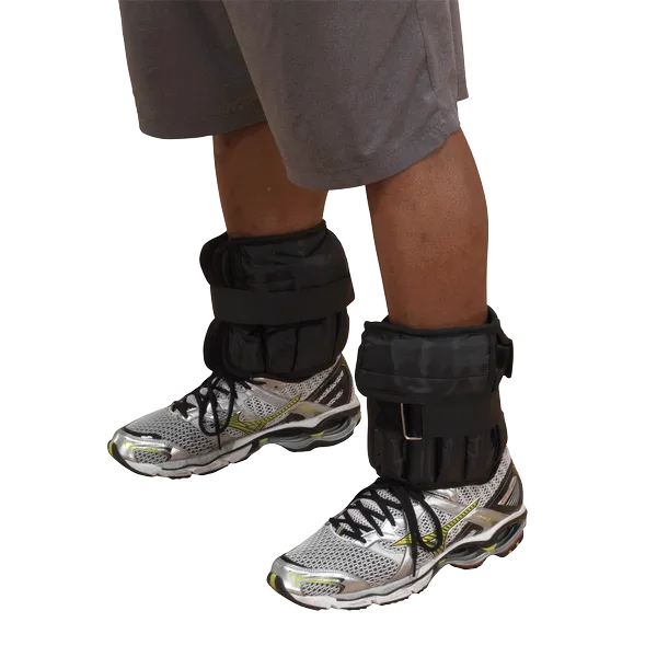 20 Lb Adjustable Ankle Weights - Pair