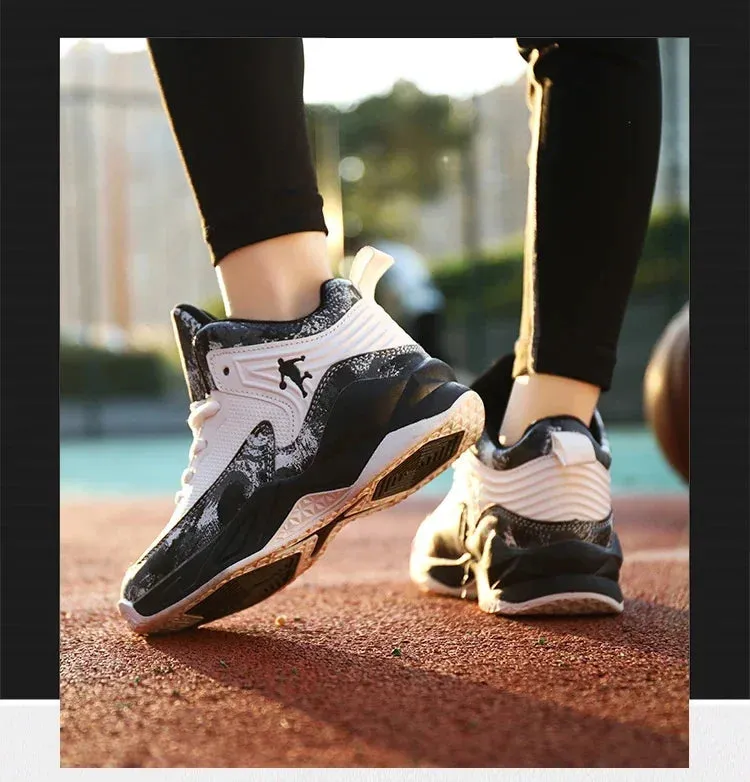 2024 Boys' Thick Sole Basketball Sneakers for Kids