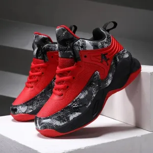 2024 Boys' Thick Sole Basketball Sneakers for Kids