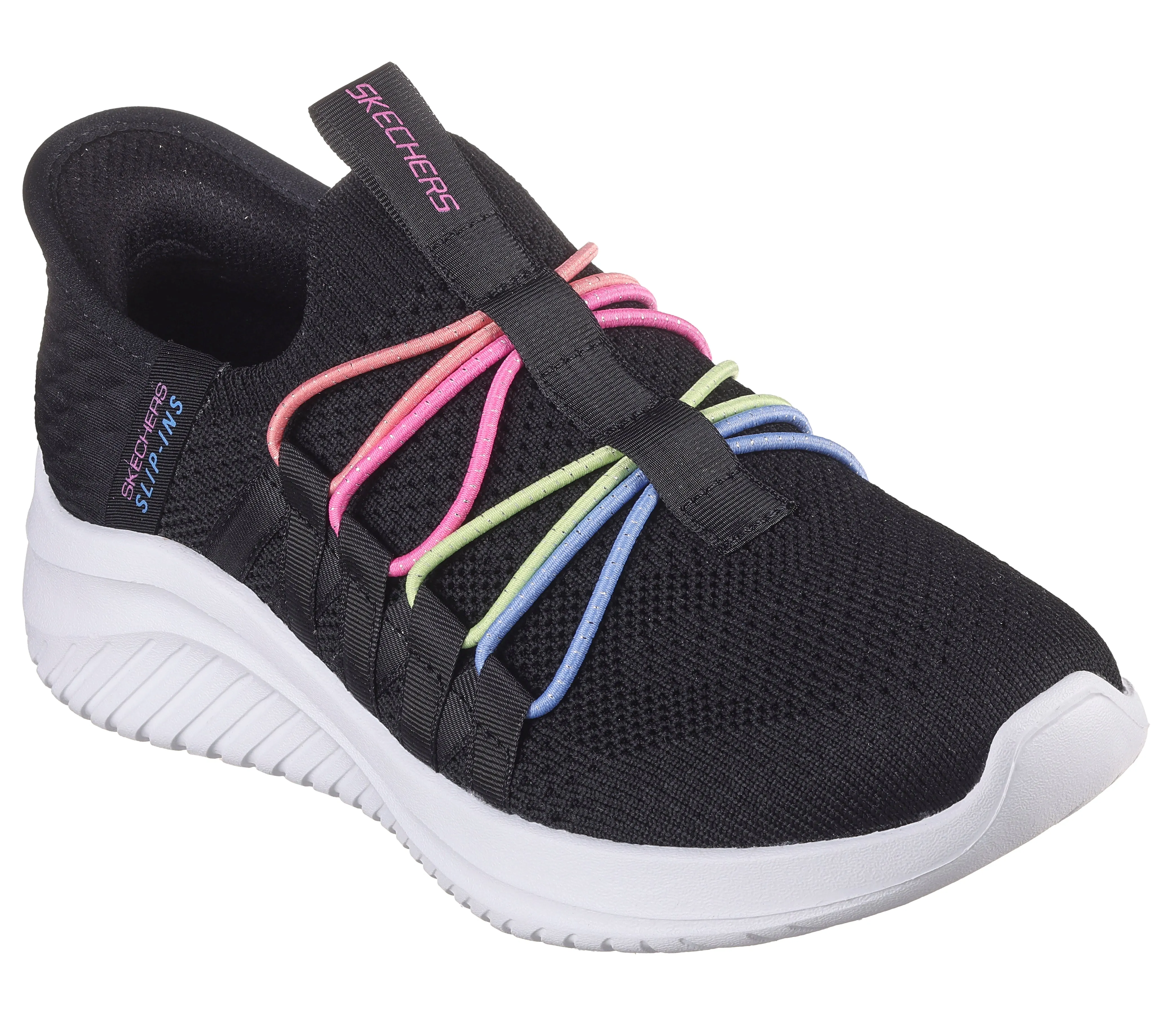 303824L - SKECHERS SLIP-INS: ULTRA FLEX 3.0 - BUNGEE FUN