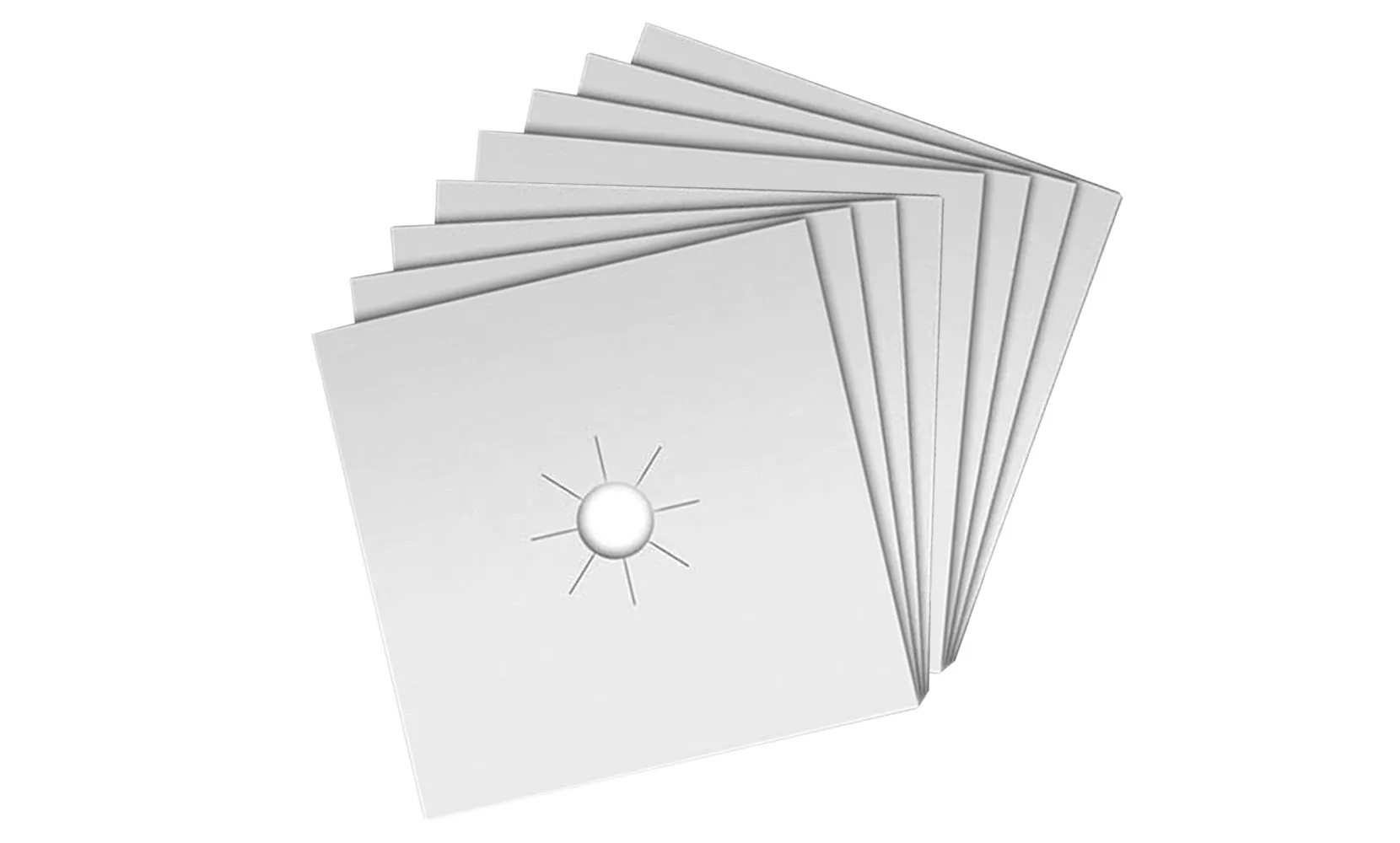 4-Pack:Stove Burner Covers - Gas Stove Protectors Non-Stick, Fast Clean Liners for Kitchen/Cooking