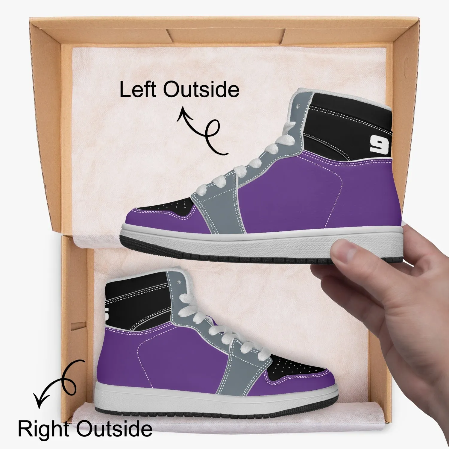 916 Boys' High-Top Basketball Shoes by Niche Era – Speed & Style