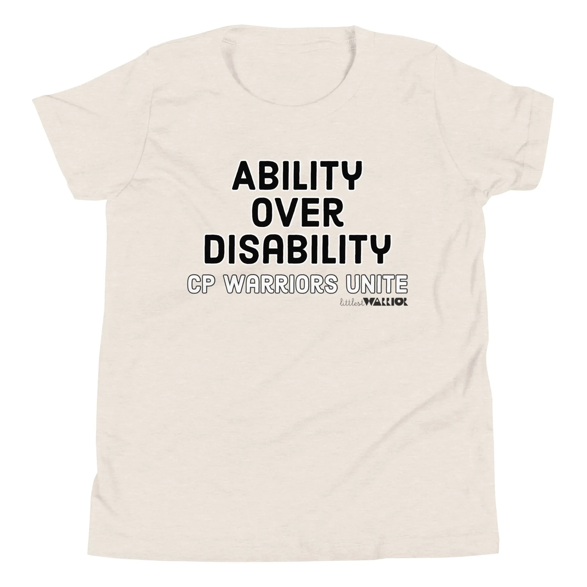 Ability over Disability. CP Youth Short Sleeve Tee