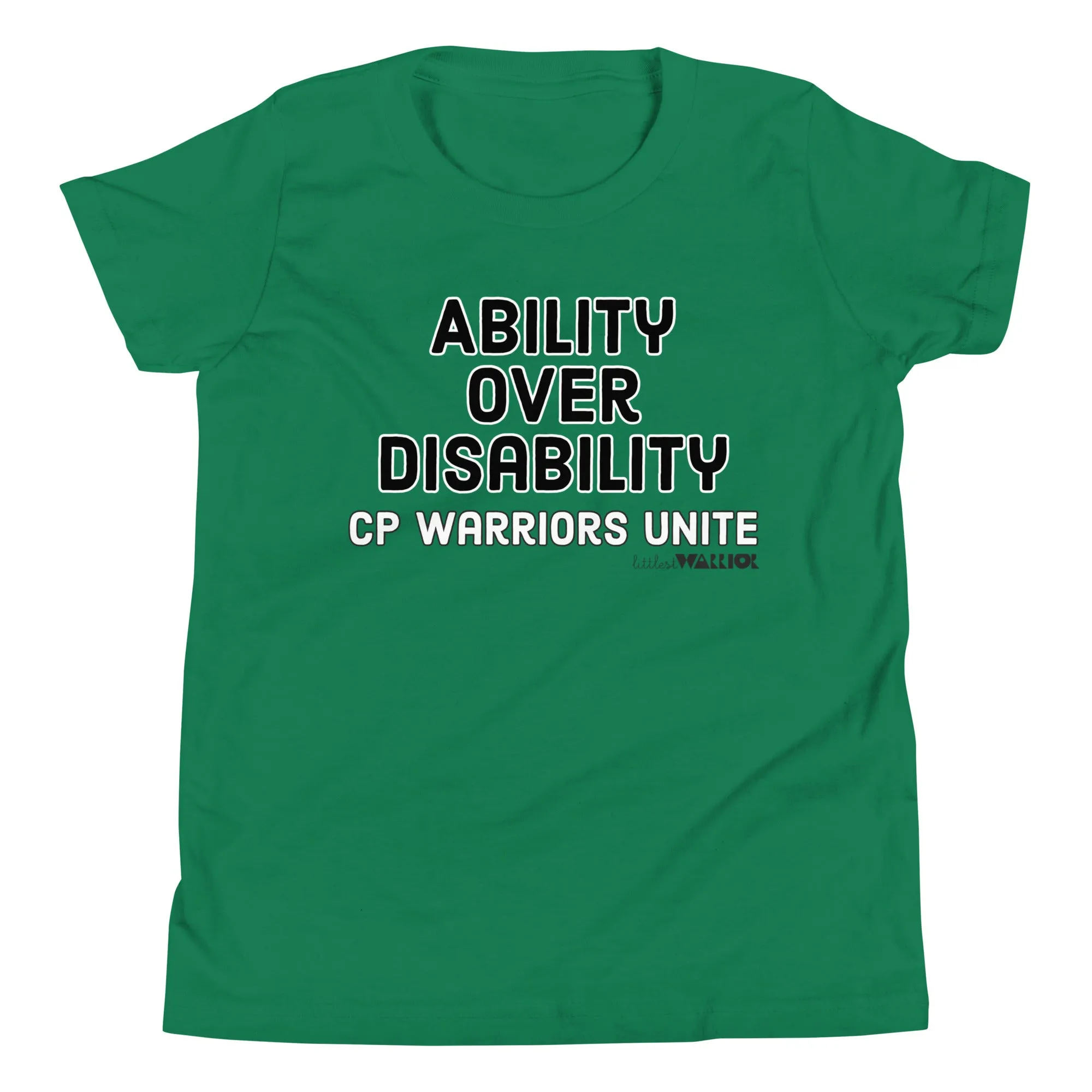 Ability over Disability. CP Youth Short Sleeve Tee