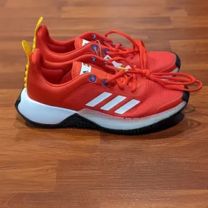Adidas Sport Big Kid x LEGO 'Red' (size us 3.5y &amp; 6y)