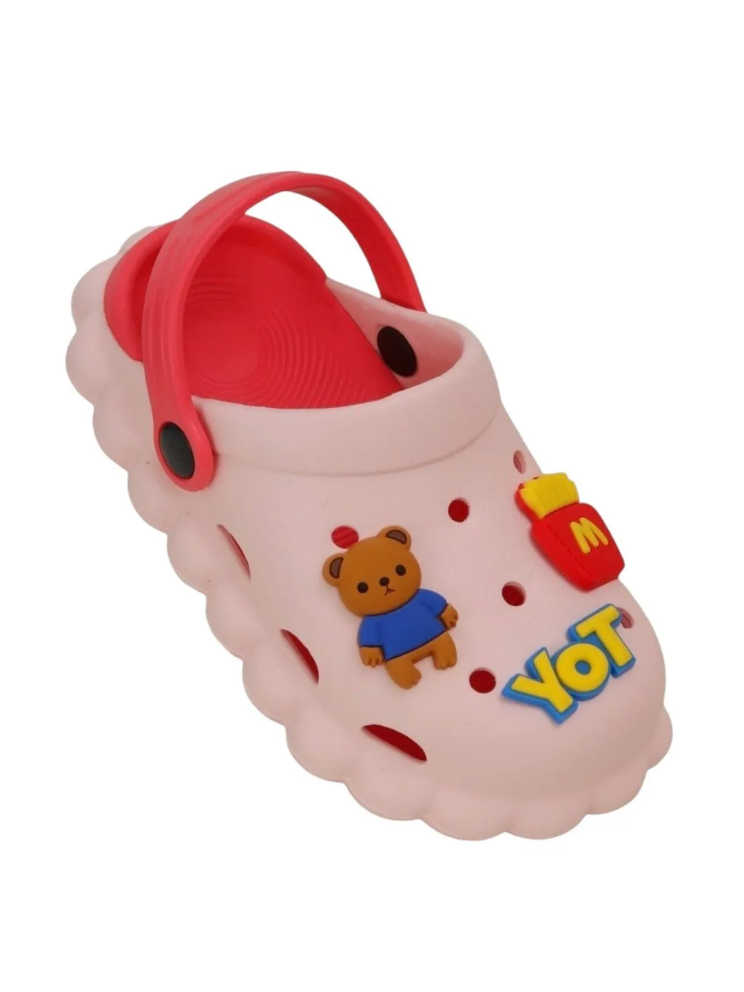 Adorable Playful Bear Themed Clogs for Girls