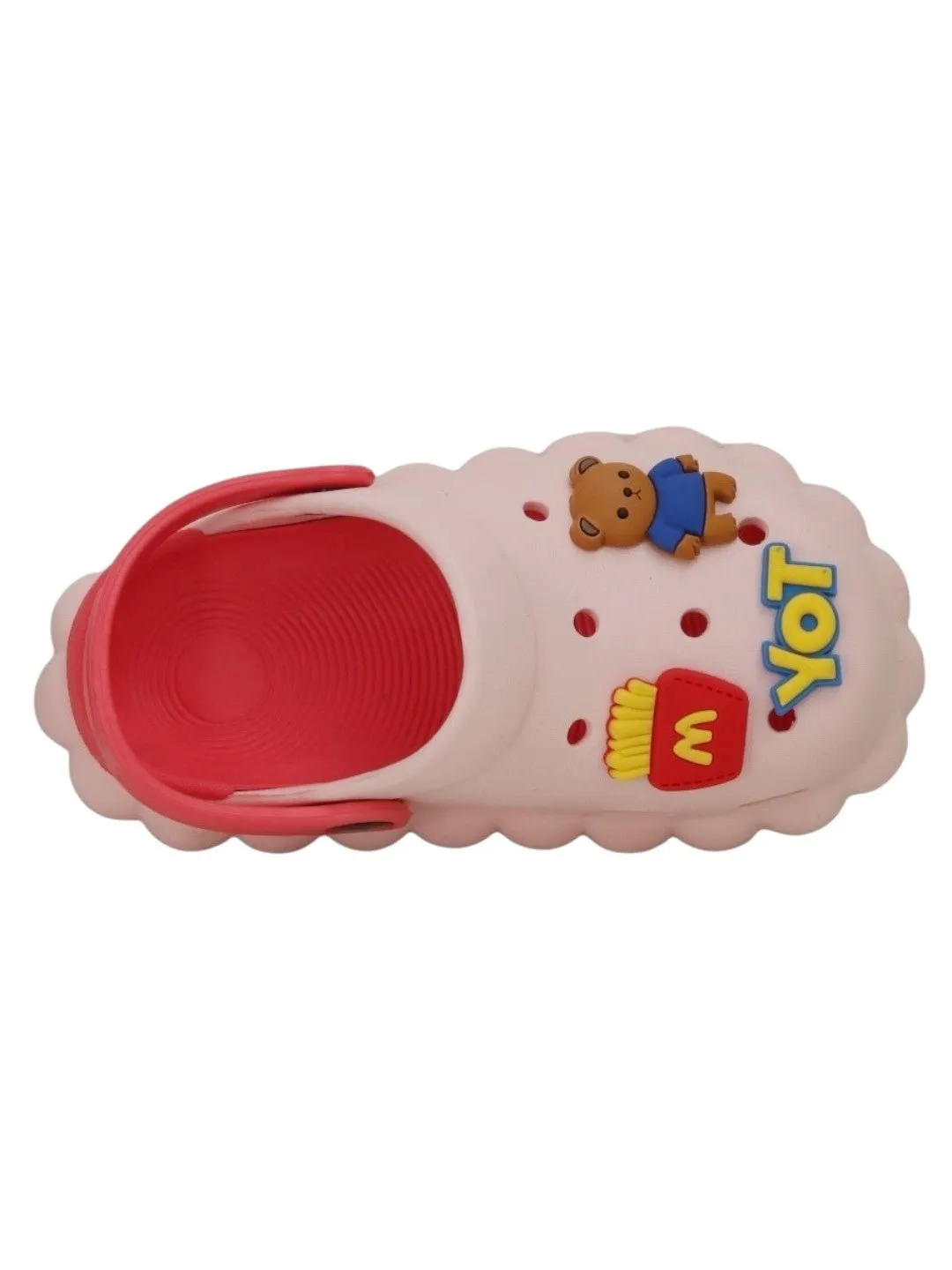 Adorable Playful Bear Themed Clogs for Girls