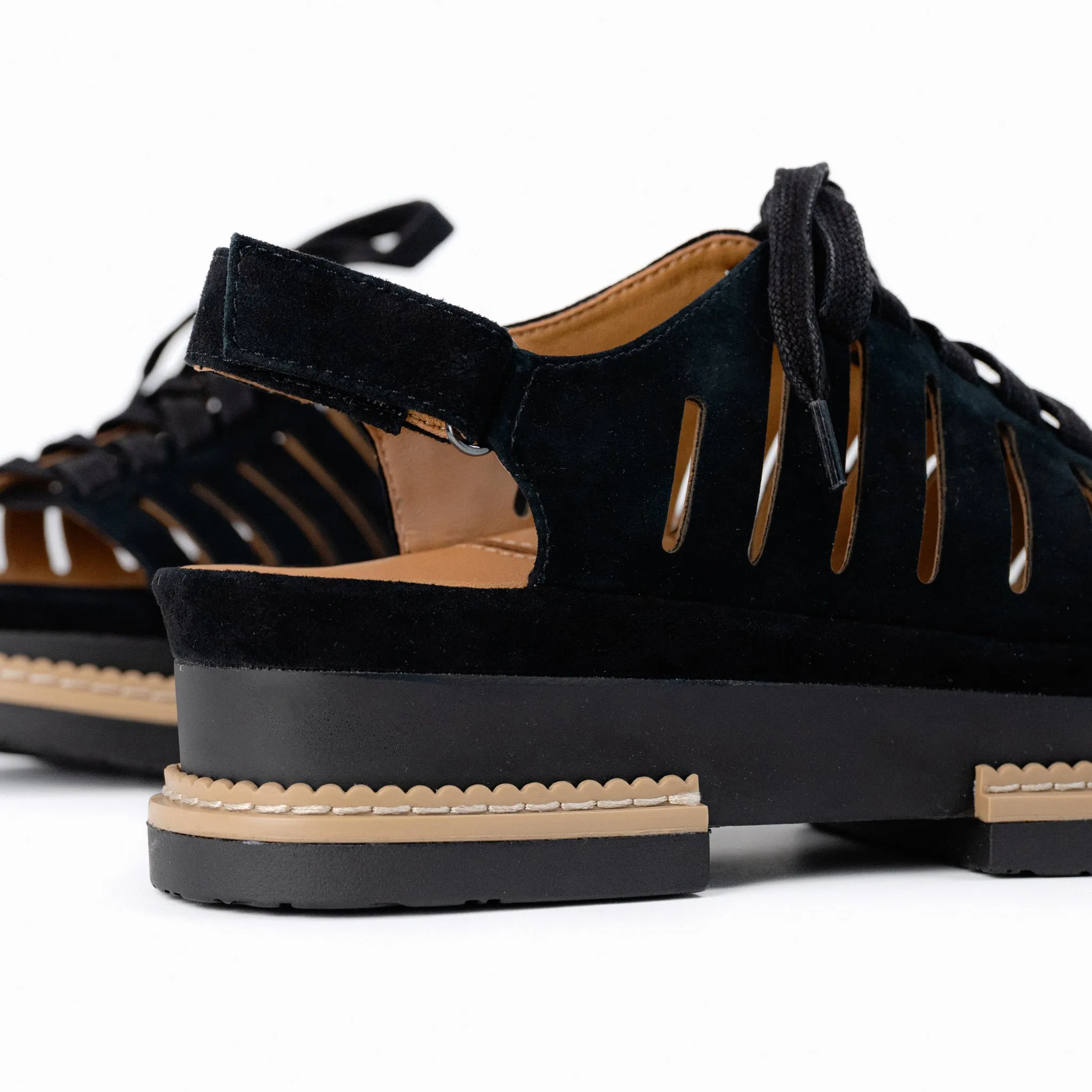 ADRIEL - BLACK - SUEDE