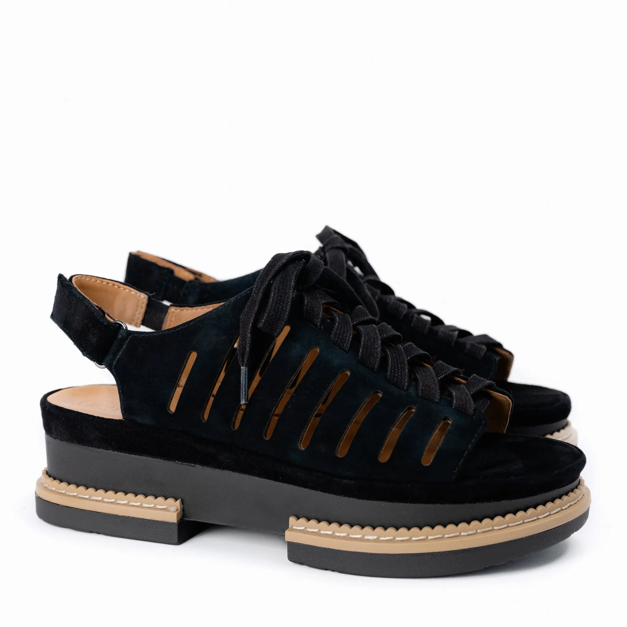 ADRIEL - BLACK - SUEDE