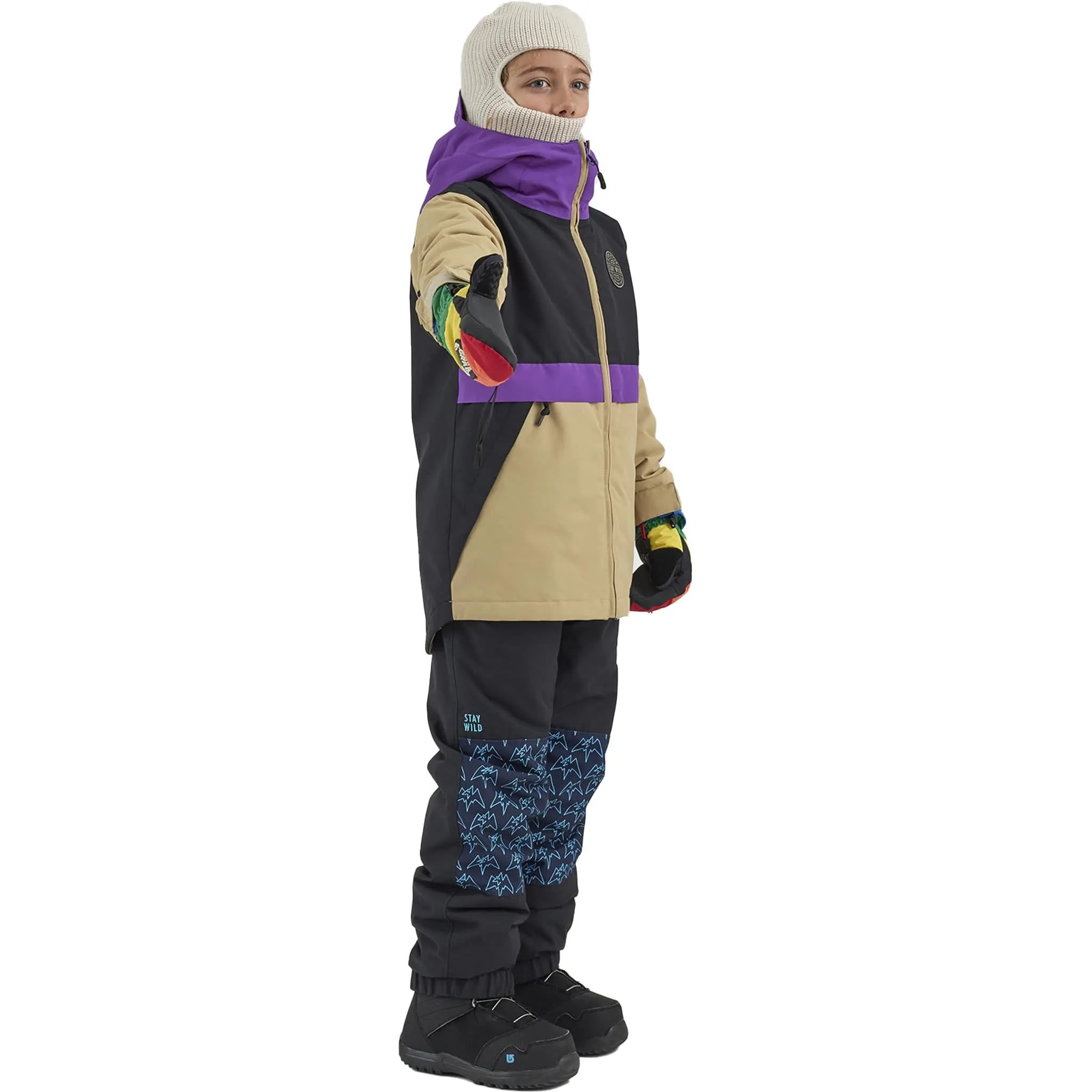 Airblaster Youth Trencher Full Zip Tan 2025