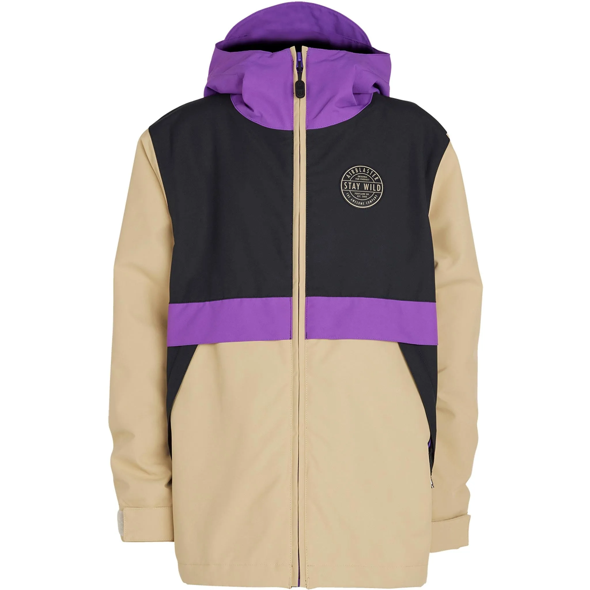 Airblaster Youth Trencher Full Zip Tan 2025
