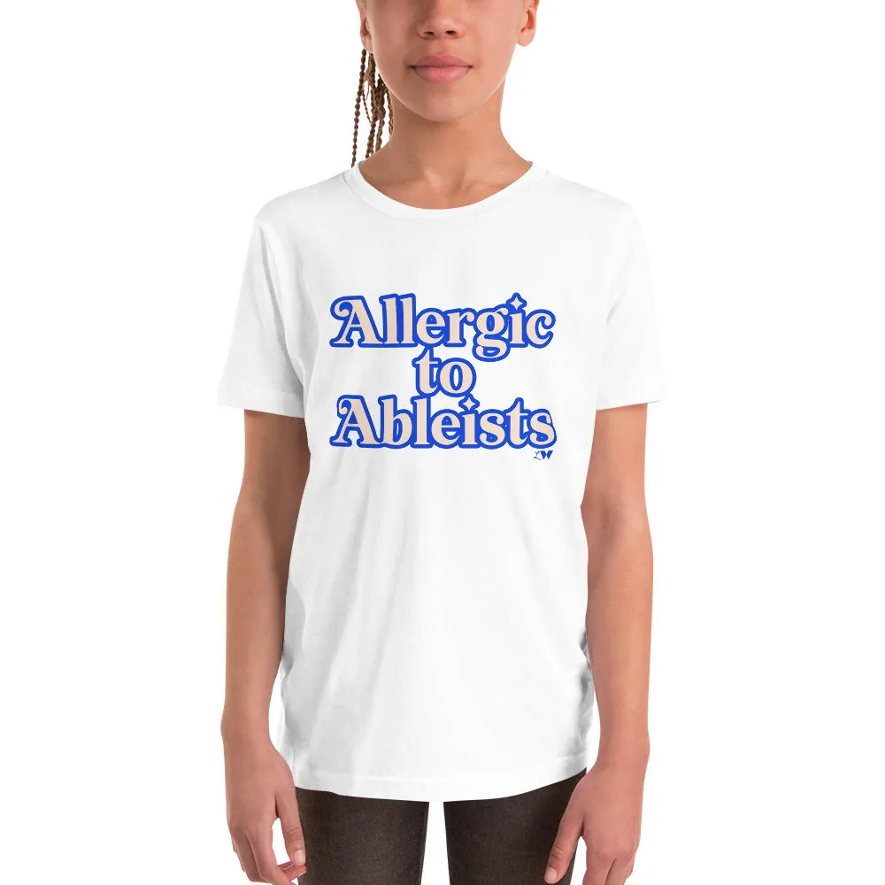 Allergic to Ableists Youth Tee