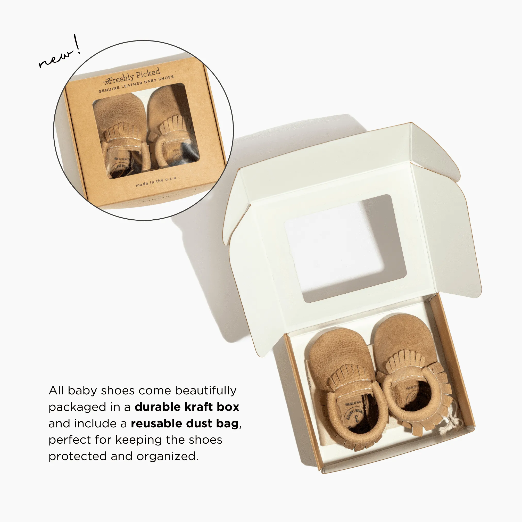 Alta Moccasin Baby Shoe