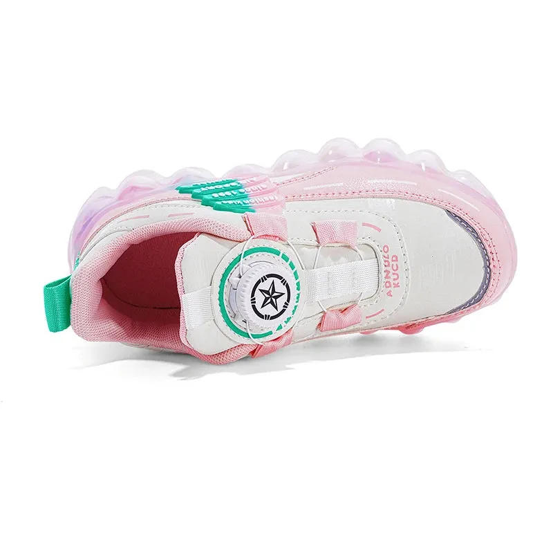 Anti-Skid Leather Kids Sneakers for Active Fun
