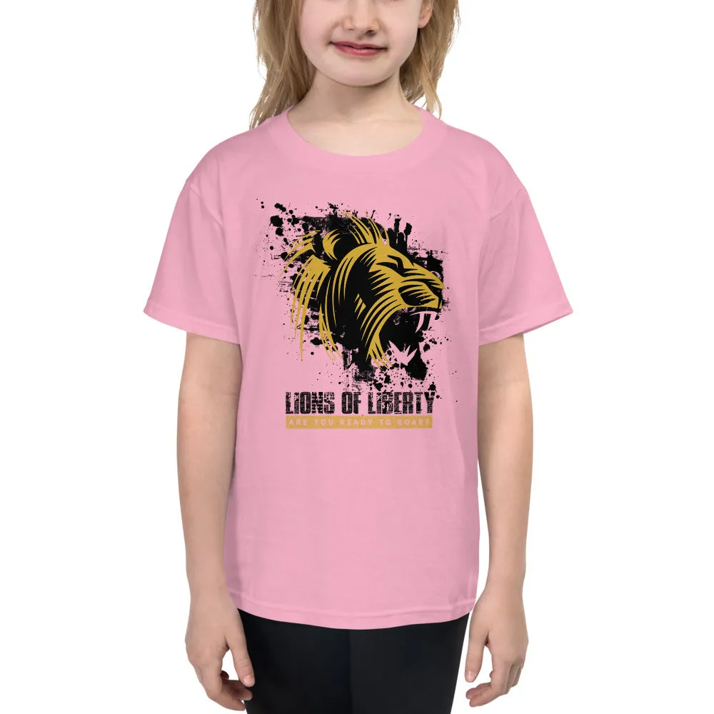 Are You Ready to Roar - Youth Short Sleeve T-Shirt