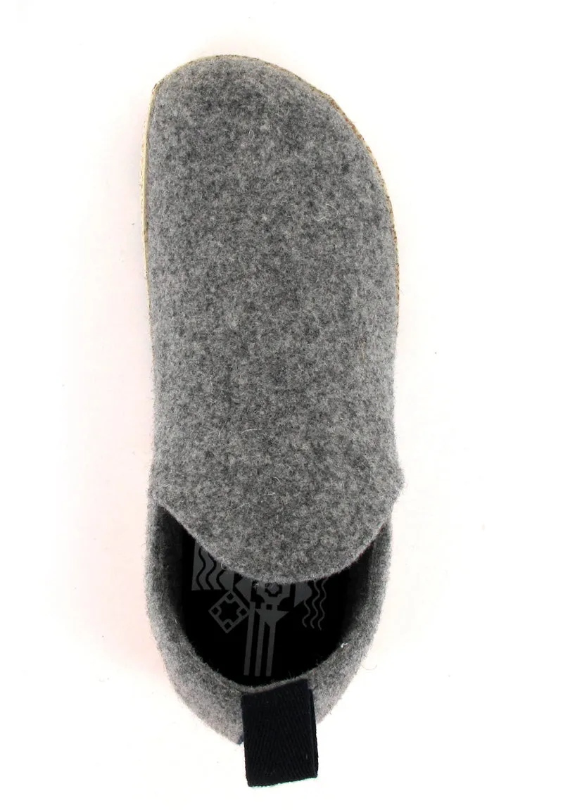 ASPORTUGUESAS Shoes | Felt Slippers City, Concrete