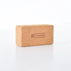 B Yoga The Cork Yoga Block 3"