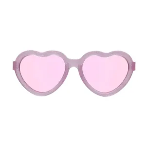 Babiator Non-Polarized Mirrored Heart Sunglasses - Sparkle Squad( Limited Edition )