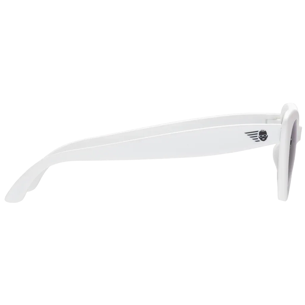 Babiators Cat-Eye Sunglasses (Wicked White)