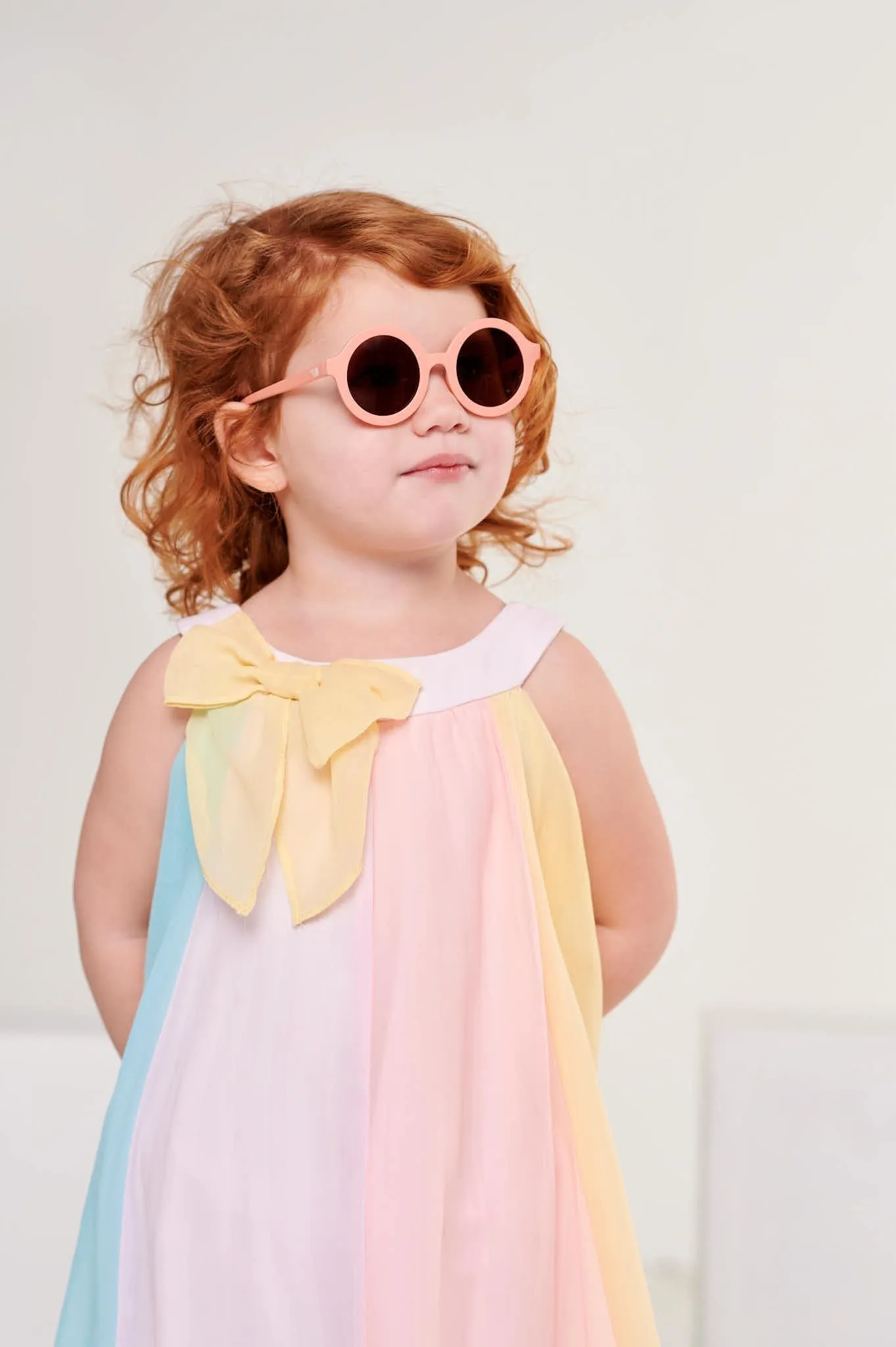 Babiators - Euro Round - Peachy Keen with Amber Lens