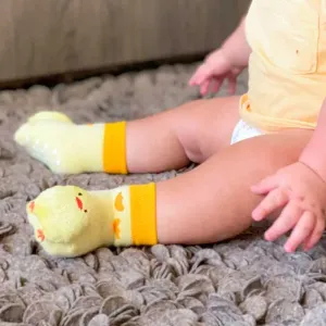 Baby Chick Rattle Socks