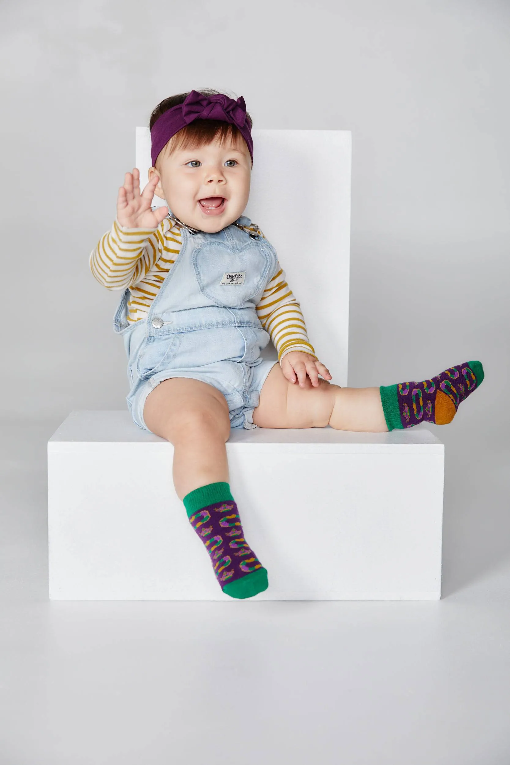 Baby King Cake Socks