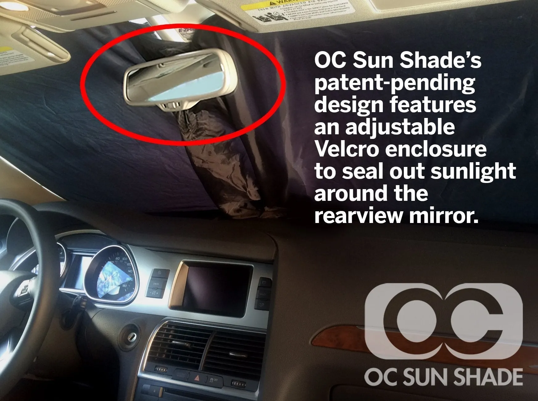 BMW M5 Touring 2023 - 2025 Heat and UV Sun Shade by OC Sun Shade