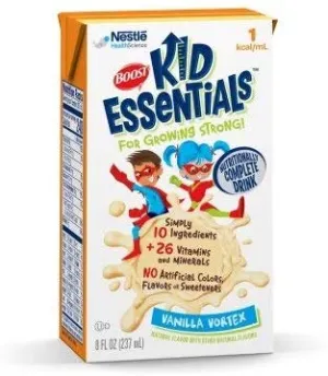 Boost Kid Essentials 1.0 Very Vanilla Brikpak 27 X 8oz Case