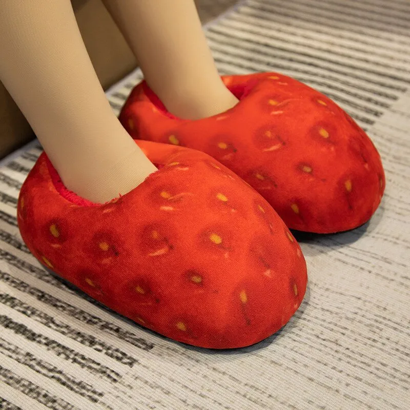 Bread Design Winter Slippers for Adults