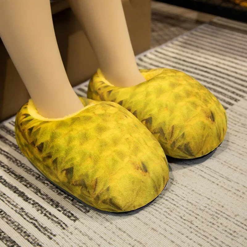 Bread Design Winter Slippers for Adults