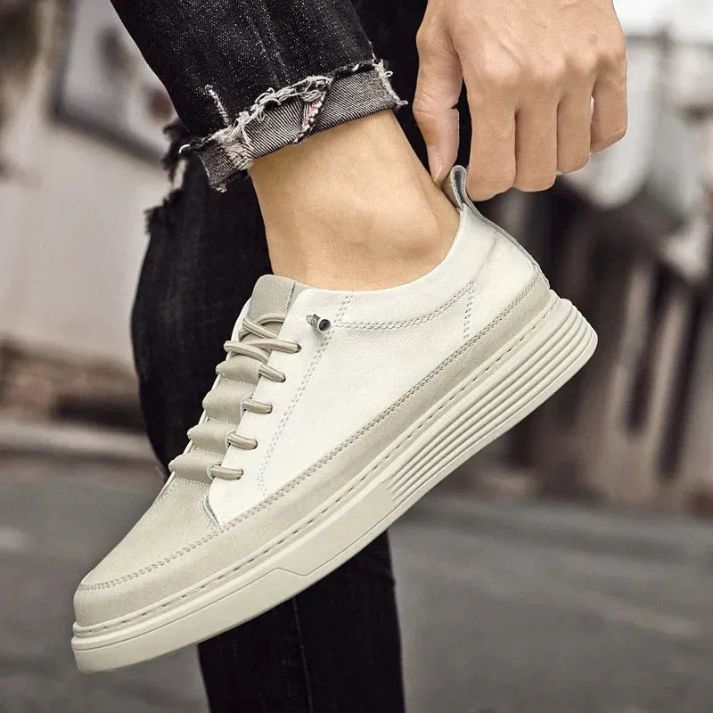 Bruno Italian Leather Sneakers