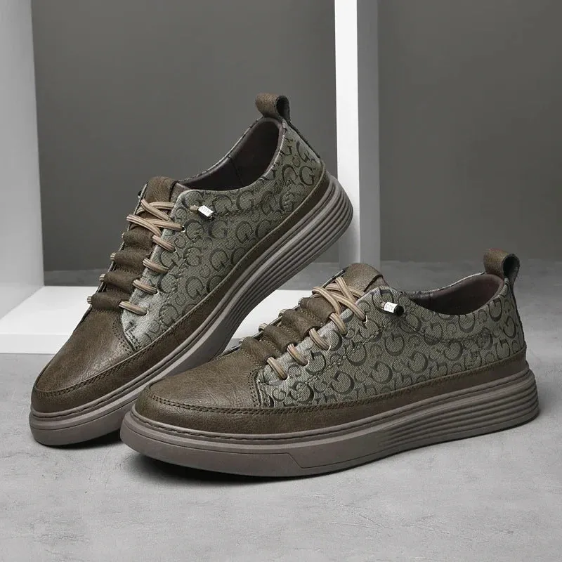 Bruno Italian Leather Sneakers