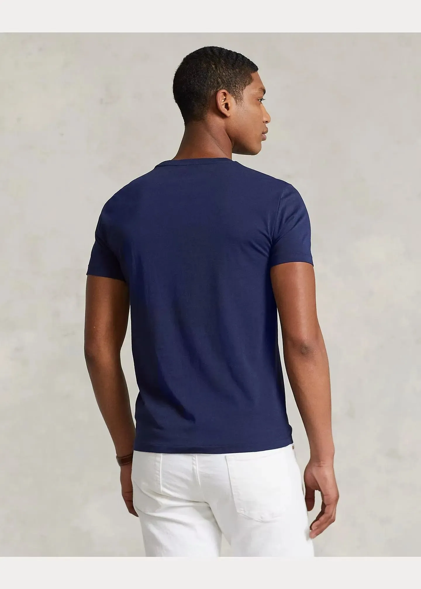 Camiseta de punto jersey Custom Slim Fit