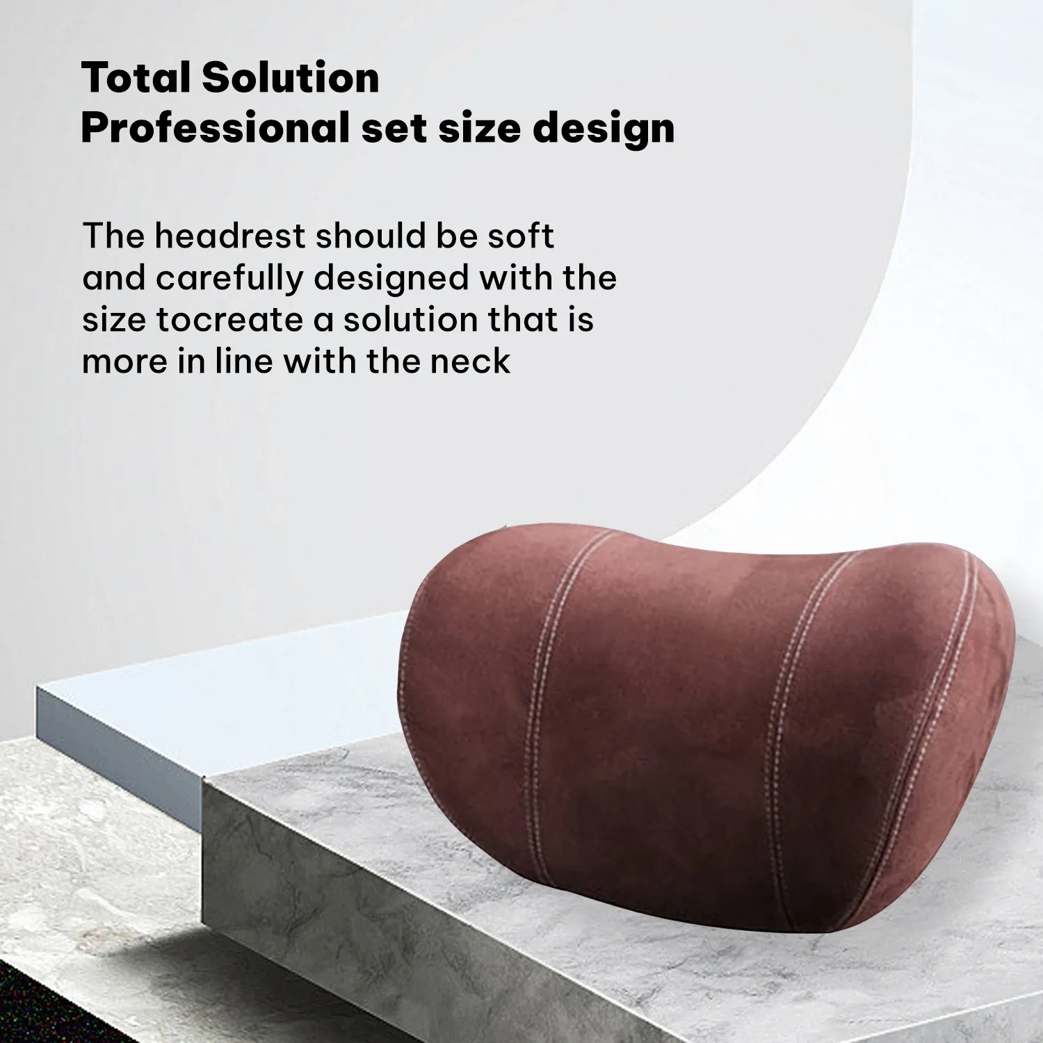 Car Headrest (2 PCS), Custom-Fit For Car, Update Version Premium Memory Foam Car Neck Pillow WAJG227