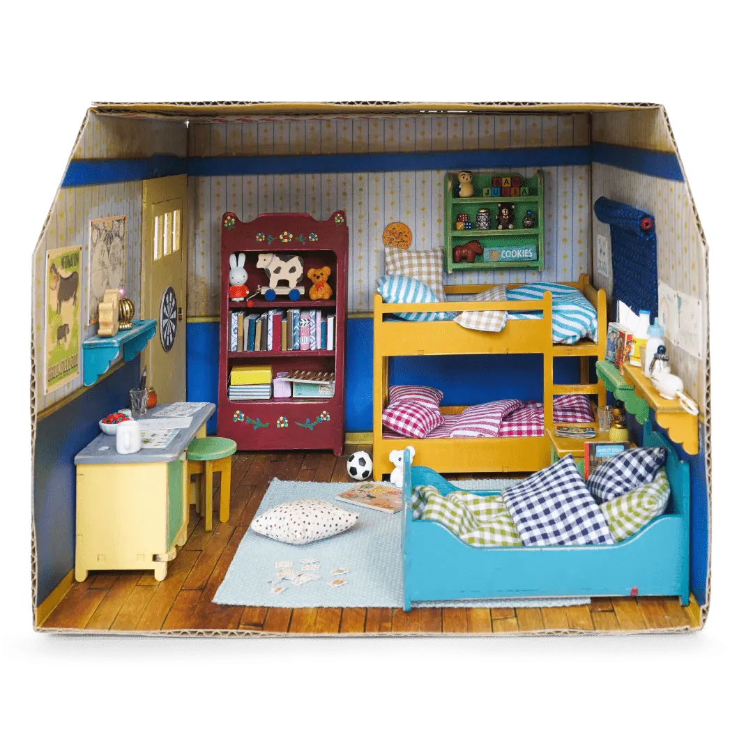 Cardboard Room Kid Bedroom