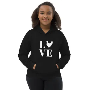 Chicken Love Kids Hoodie
