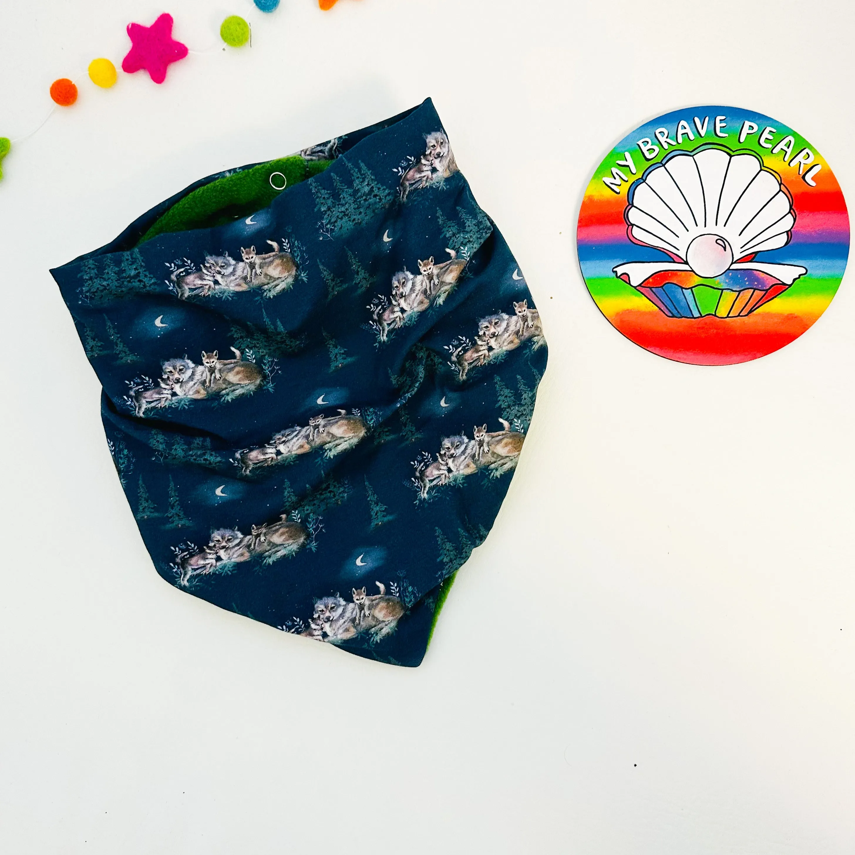 Christmas In B-Tween Bandana Bibs