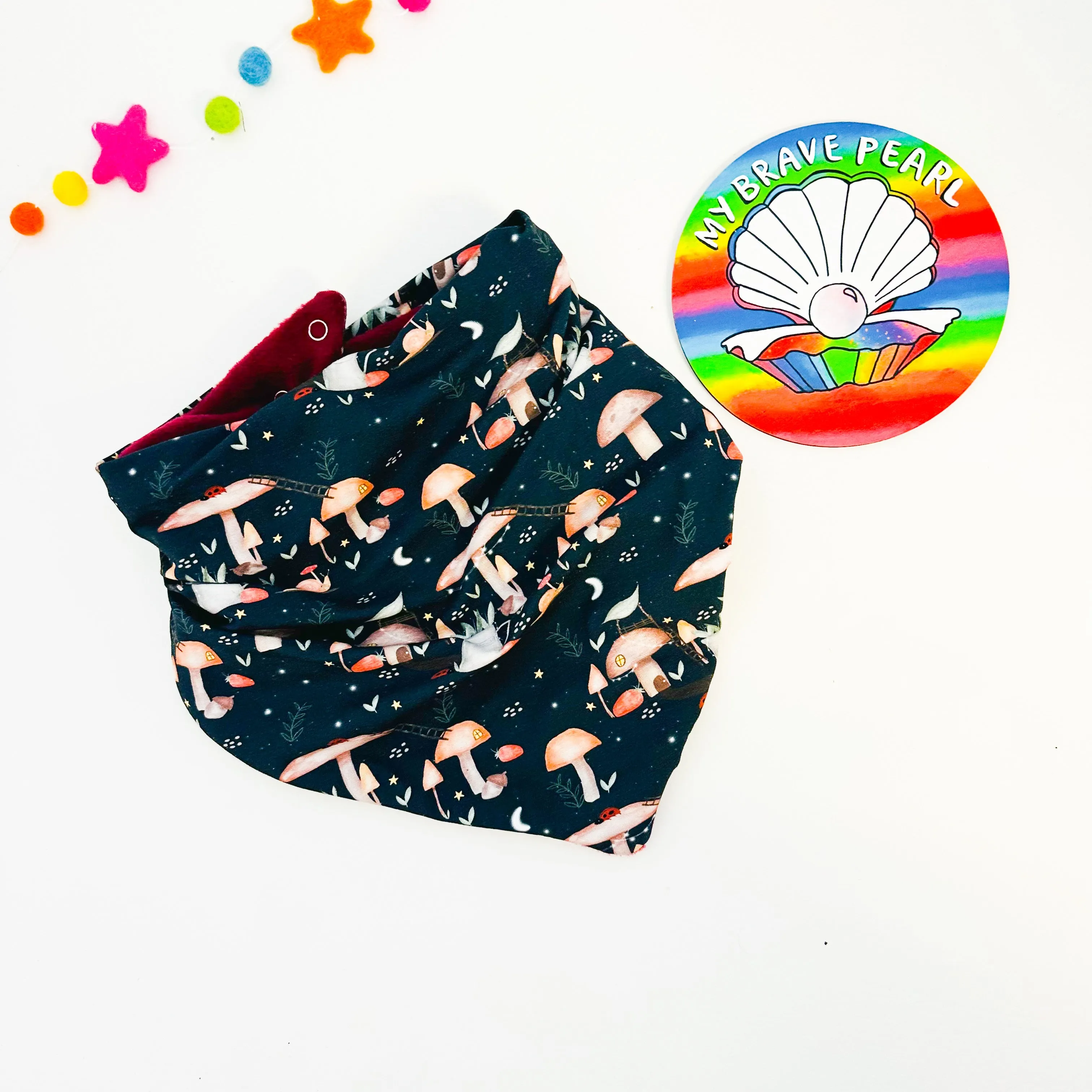Christmas In B-Tween Bandana Bibs
