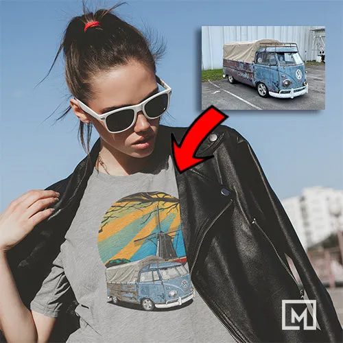 Classic Cars | Custom Print Unisex | T-shirt