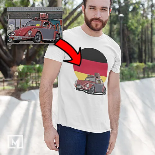 Classic Cars | Custom Print Unisex | T-shirt