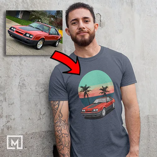 Classic Cars | Custom Print Unisex | T-shirt