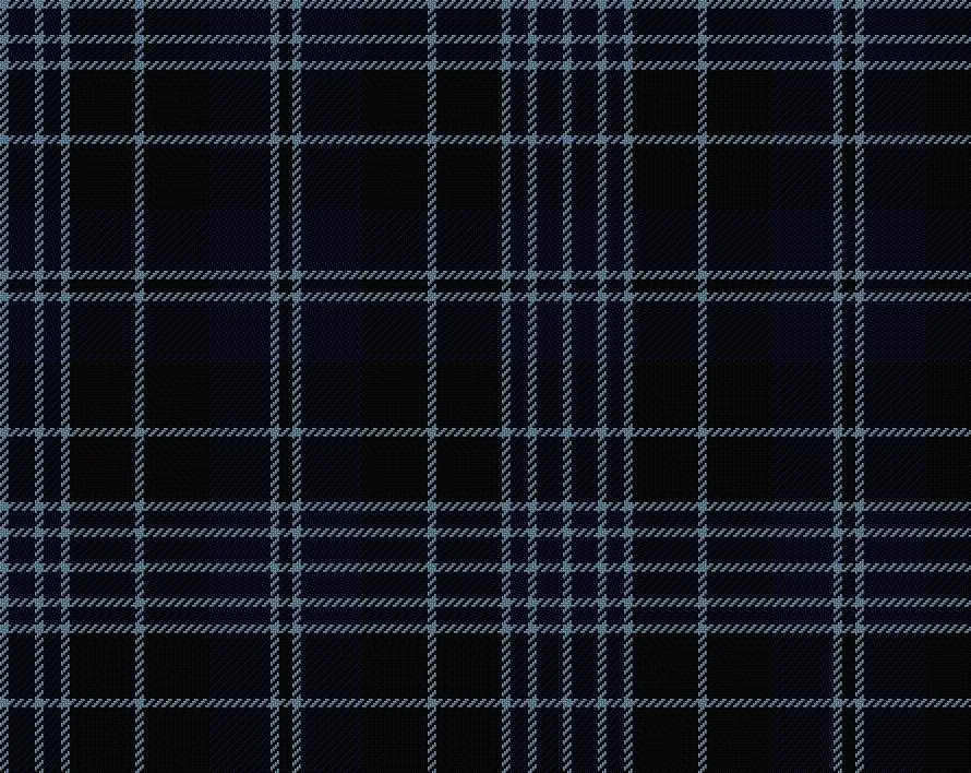 Clergy Blue Modern Medium Weight 11oz Tartan Cloth