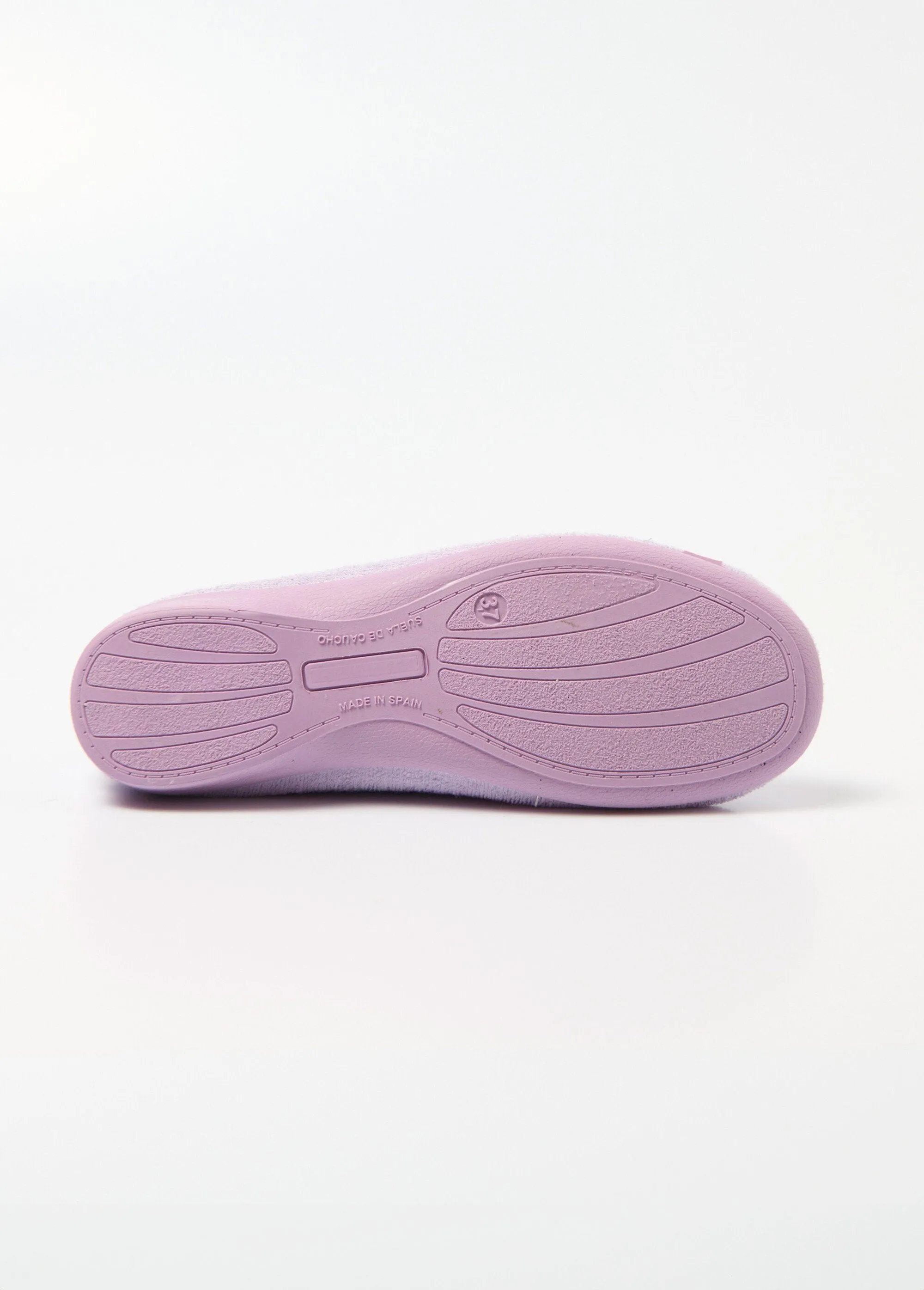 Comfort width ballerina slippers
