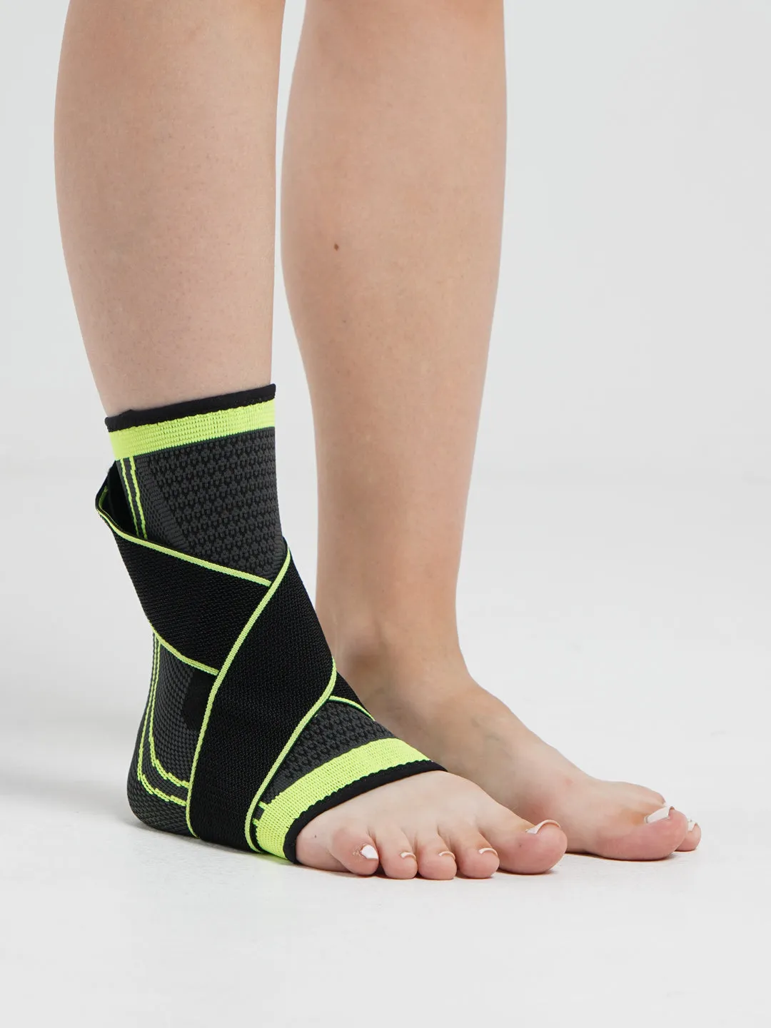 Compression Ankle Brace for Sports Injury Recovery and Support, Adjustable Fit for Ankle Stability and Pain Relief