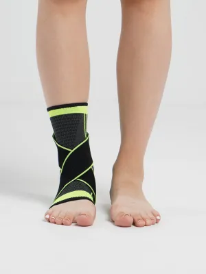 Compression Ankle Brace for Sports Injury Recovery and Support, Adjustable Fit for Ankle Stability and Pain Relief