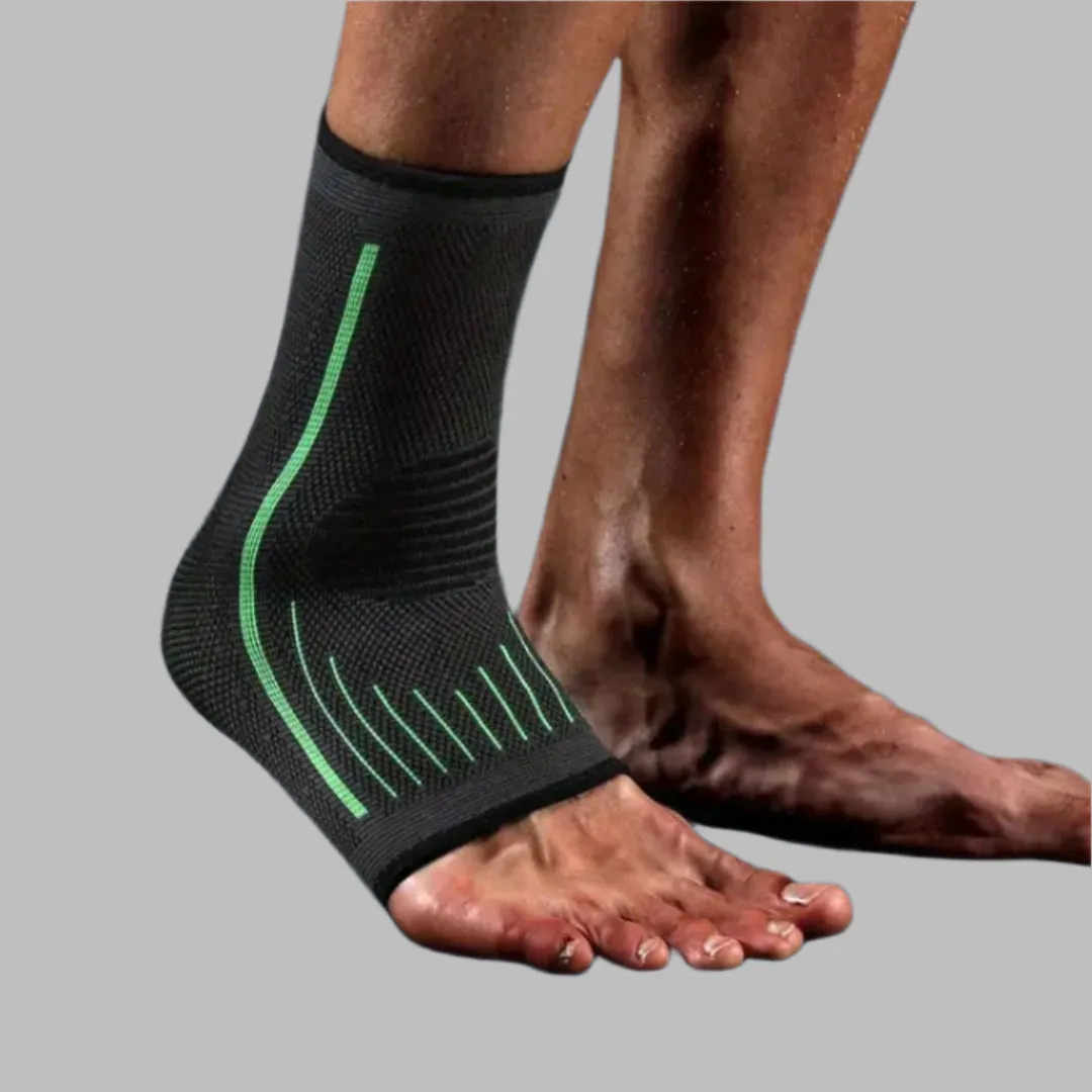 Compression Ankle Brace for Sports Injury Recovery and Support, Adjustable Fit for Ankle Stability and Pain Relief