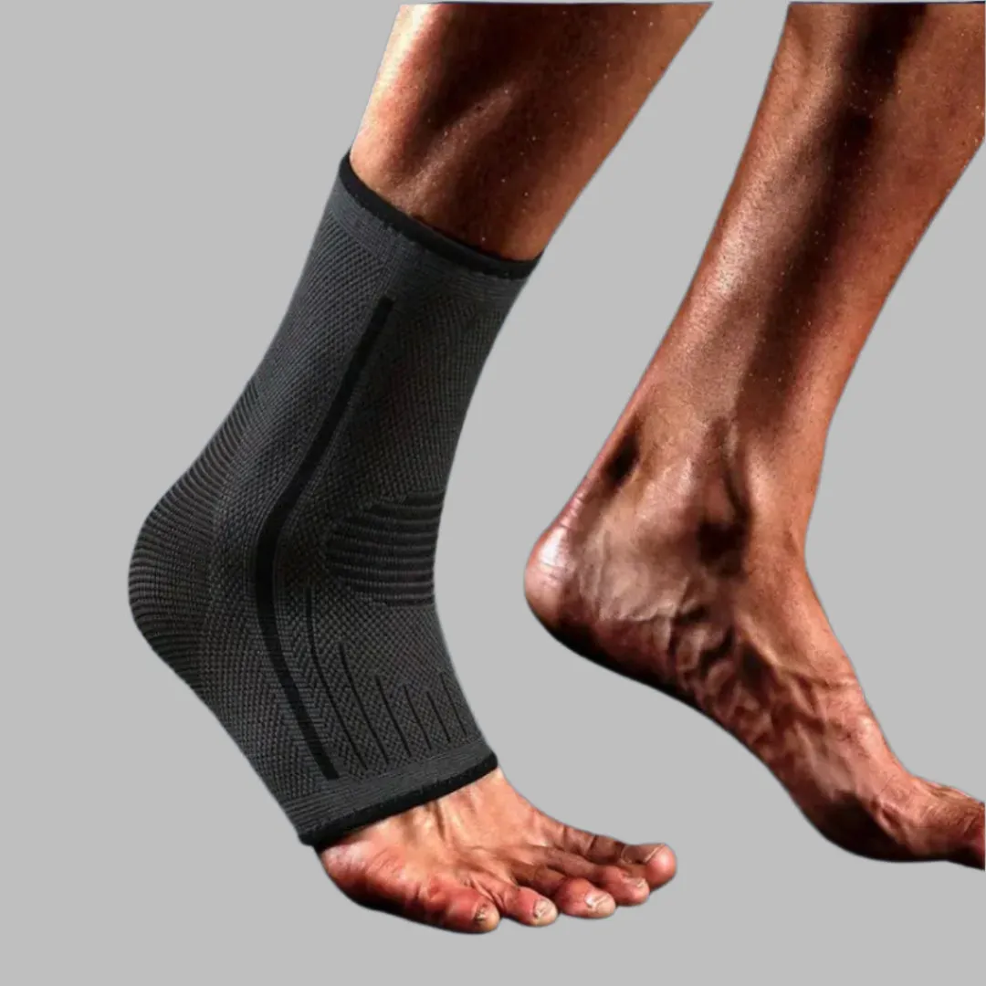 Compression Ankle Brace for Sports Injury Recovery and Support, Adjustable Fit for Ankle Stability and Pain Relief